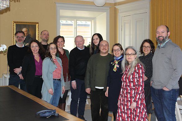 Christina Garsten and the SALP participants