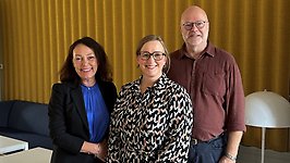 Christina Garsten, Anna-Lill Drugge and Jon Moen
